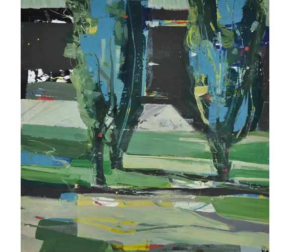 "Poplars 2" - Marjorie Thompson